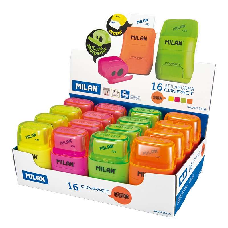Expositor Borrachas MILAN COMPACT FLUO 16 Uni. (4719116)