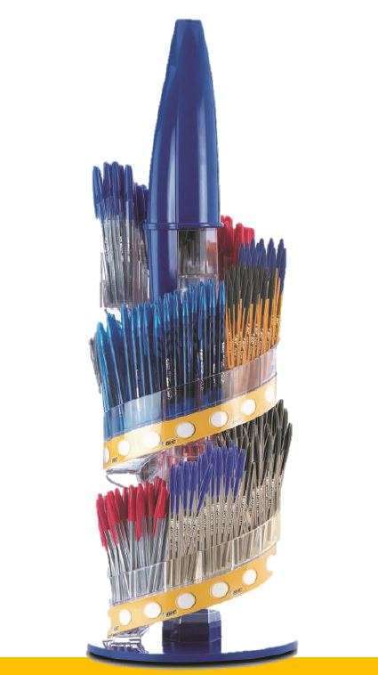 Expositor esferográficas BIC Cristal 770 Uni. (961592)