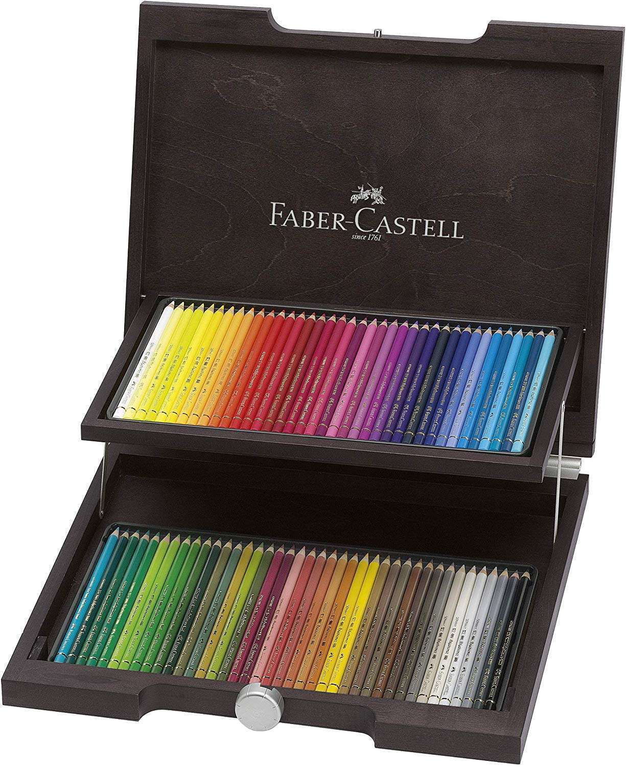 Lápis aguareláveis Faber-Castell 117572 Cx.72
