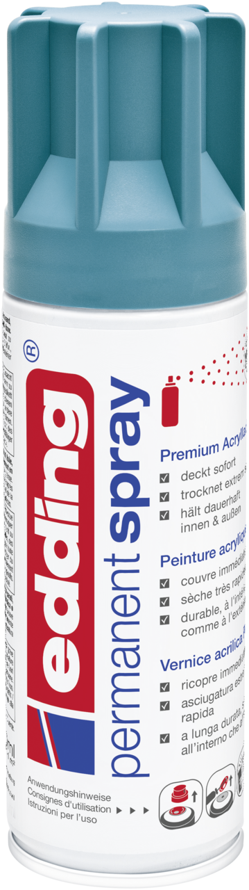 Spray Edding e-5200 200ml Azul Petróleo