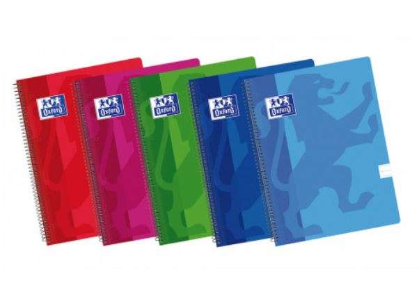 Caderno Espiral A4 Oxford PP EspiralFlex 400139594 50Fls Qua