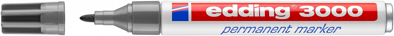 Marcador Edding 3000-12 Cinza