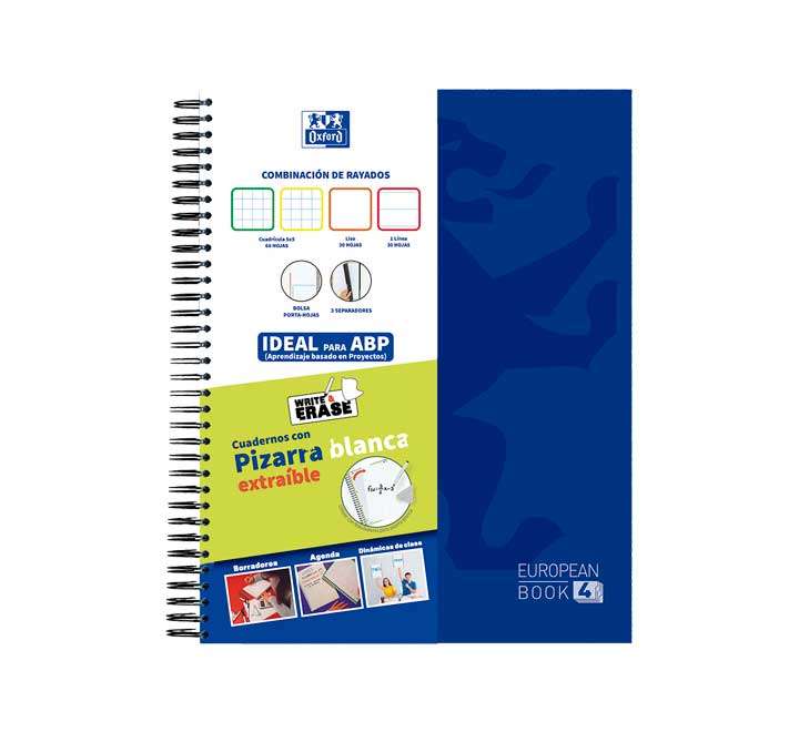 Caderno Espiral Oxford C/D 120642 A4 120F 60Q /30L/30P W&E