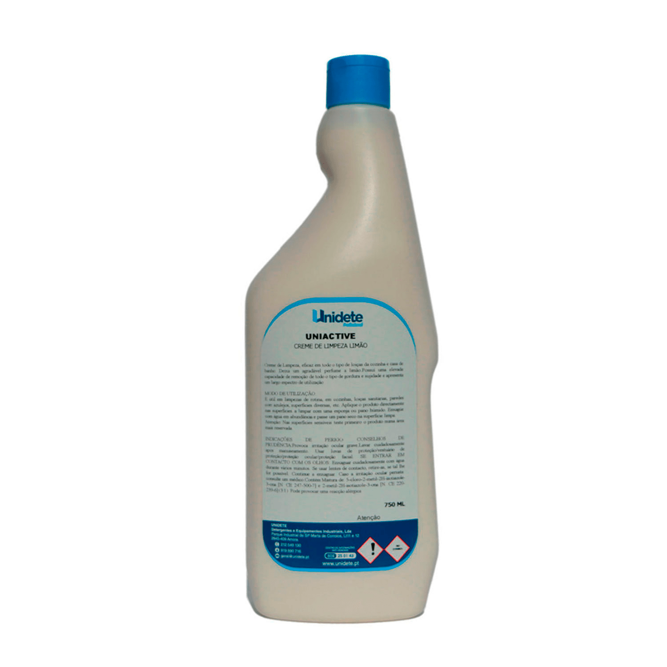 Detergente Limpeza Uniactive Limão Cozinha e WC 0.75L