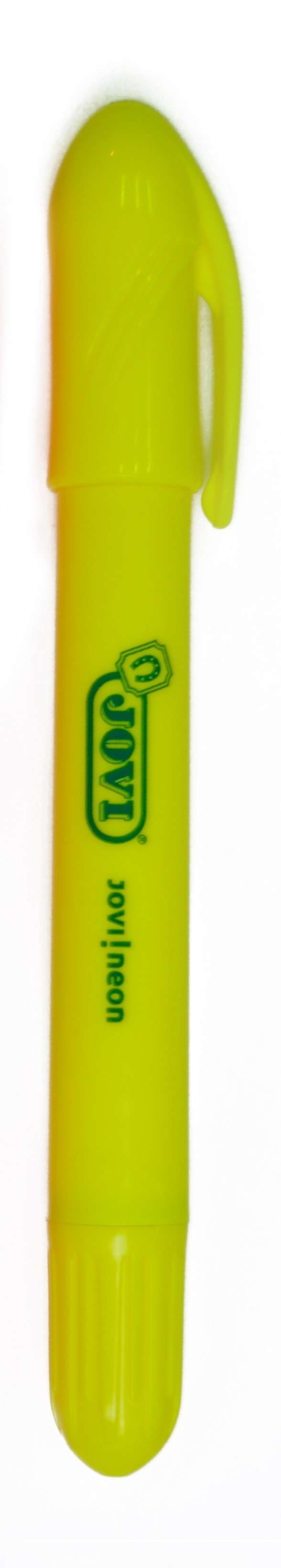 Marcador Jovi 1817 Neon Gel Amarelo