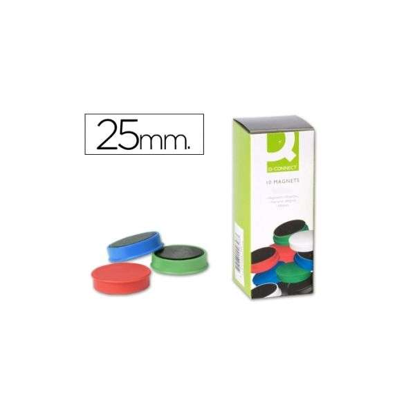 Magnetos 25mm Cores Sortidas (KF02643) Pack 10 unid