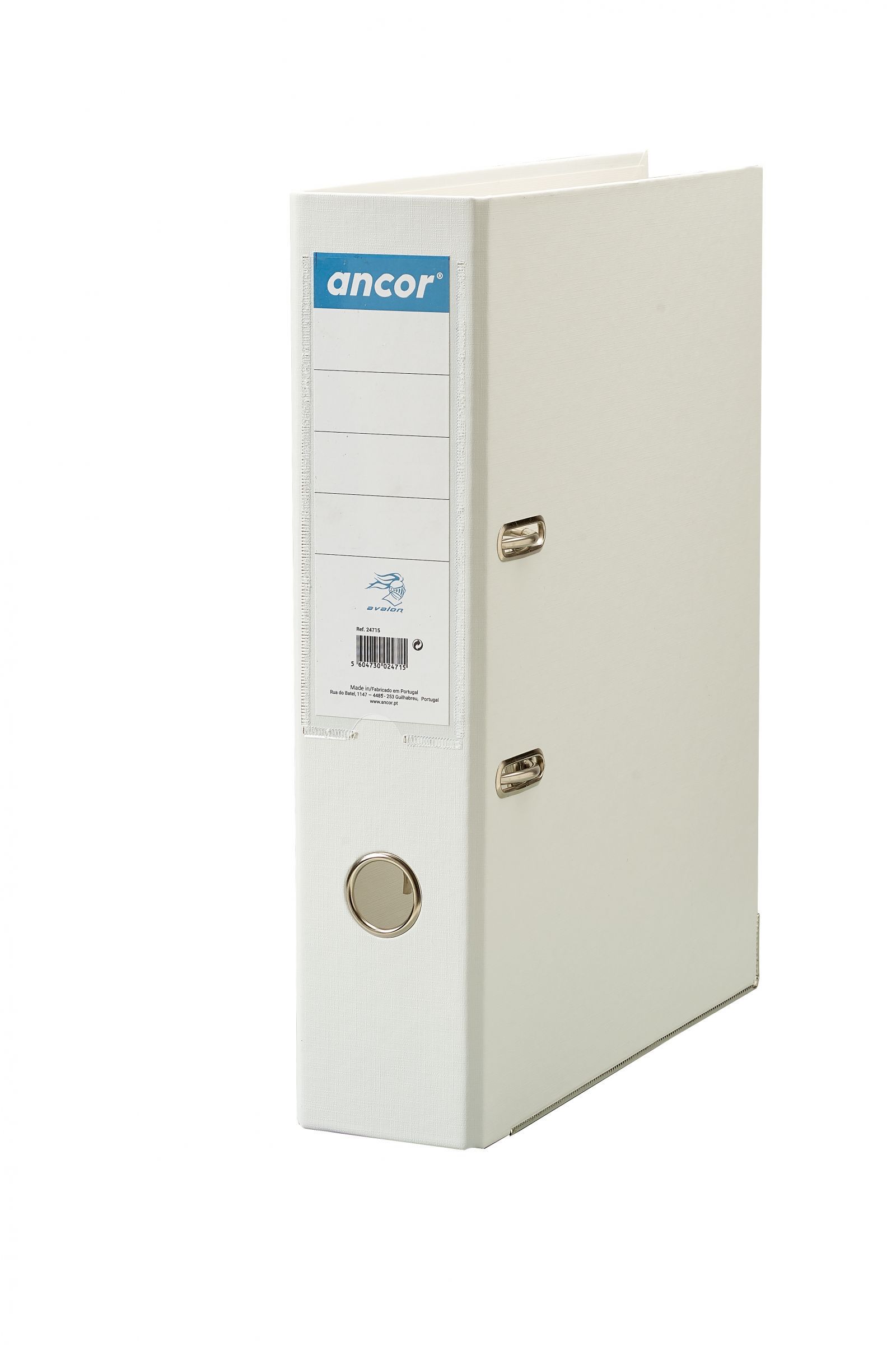 Pasta Arquivo Ancor 30914 PP Din A4 75mm Branco